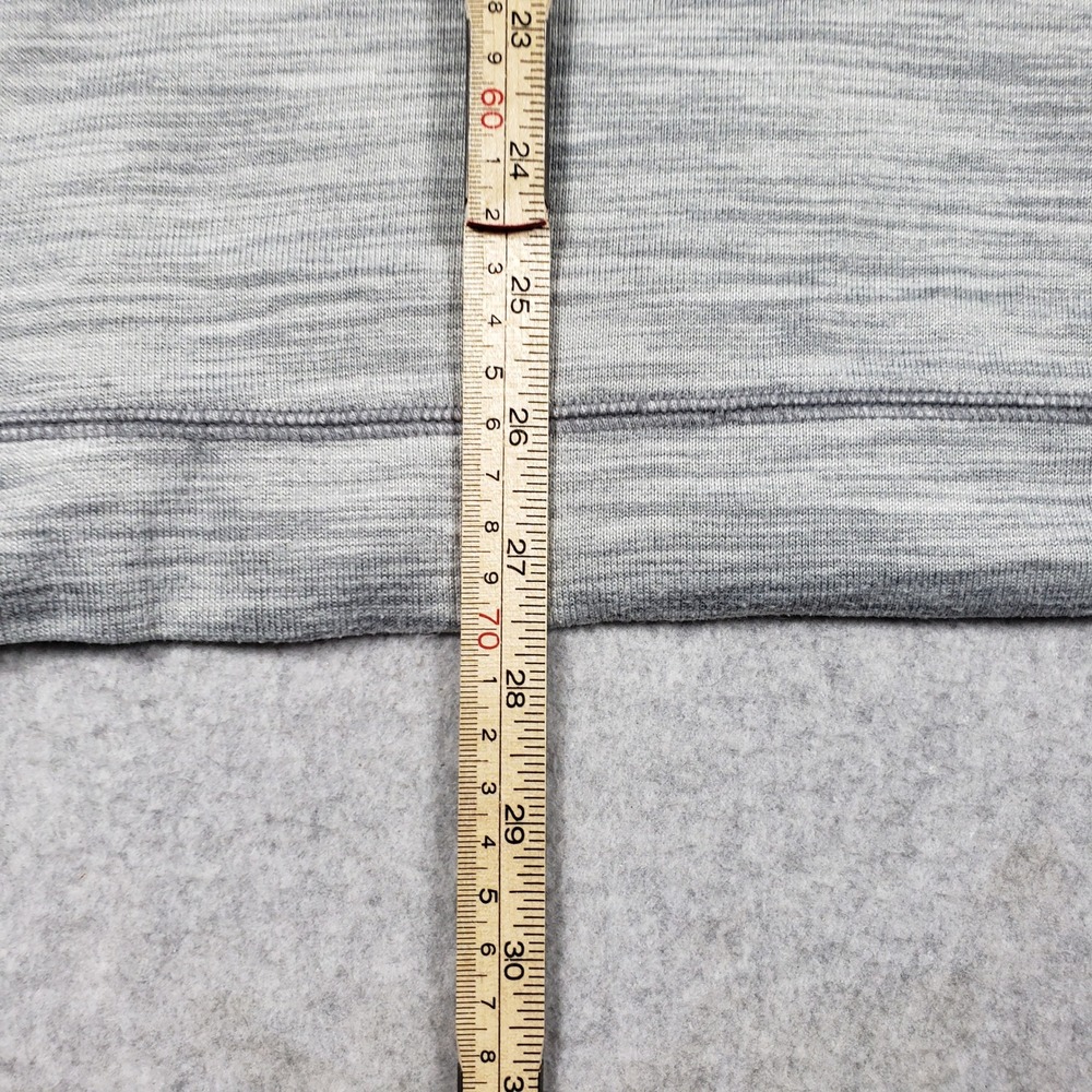 Terra & Sky Womens Top 3X Gray Space Dye Heathered V-Neck Pullover Comfort Layer - Picture 5 of 9
